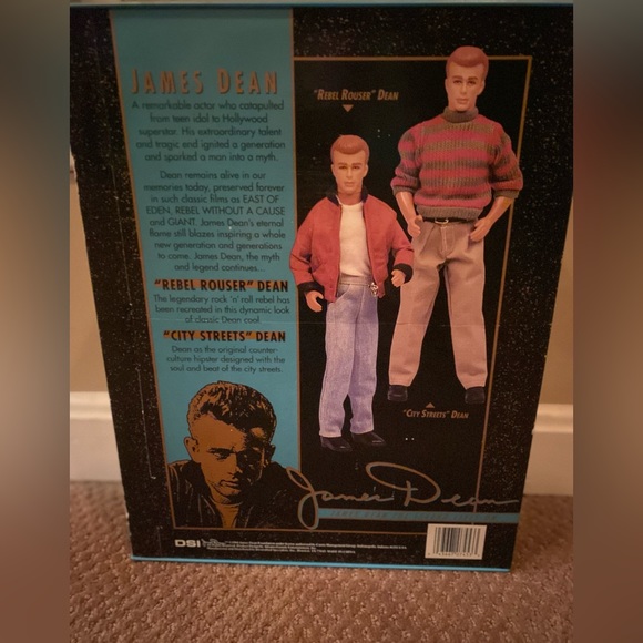 NIB ⭐️ James Dean The Legend Lives On doll ⭐️ Box has never been opened - Picture 3 of 6